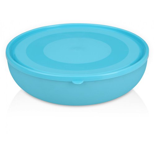 Viosarp SALAD POT WITH LID M-047 ROUND LOW 2.7 lit 24.5x8cm