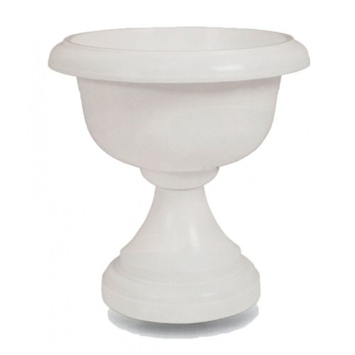 Viosarp ΓΛΑΣΤΡΑ FIORIERA 44cm ART.395Β ΛΕΥΚΗ