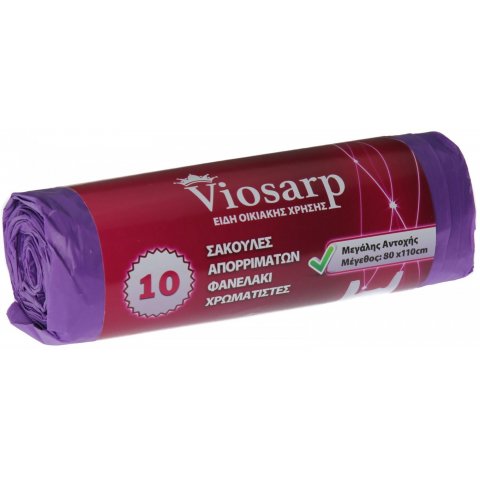 Viosarp WASTE BAGS FLANGE COLORED 80X110